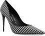 Dolce & Gabbana Stiletto Pumps met Houndstooth Patroon Black Dames - Thumbnail 4