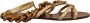 Dolce & Gabbana Hart & Ketting Gladiator Platte Sandalen Beige Dames - Thumbnail 5