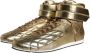 Dolce & Gabbana Gouden Leren High Top Schoenen Yellow Heren - Thumbnail 3