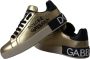 Dolce & Gabbana Portofino sneaker van kalfsleer met metallic details - Thumbnail 2