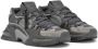 Dolce & Gabbana Grijze Nylon en Suède Lage Sneakers met Reflecterende Details Gray Heren - Thumbnail 14