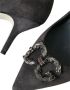 Dolce & Gabbana Grijze Suede Bellucci Hakken Pumps Gray Dames - Thumbnail 7