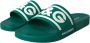 Dolce & Gabbana Groen Wit Rubber Strand Sandalen Green Heren - Thumbnail 3