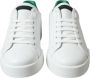 Dolce & Gabbana Groene Leren Lage Sneakers White Heren - Thumbnail 2