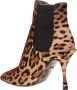 Dolce & Gabbana Luipaardprint haklaarzen Brown Dames - Thumbnail 2