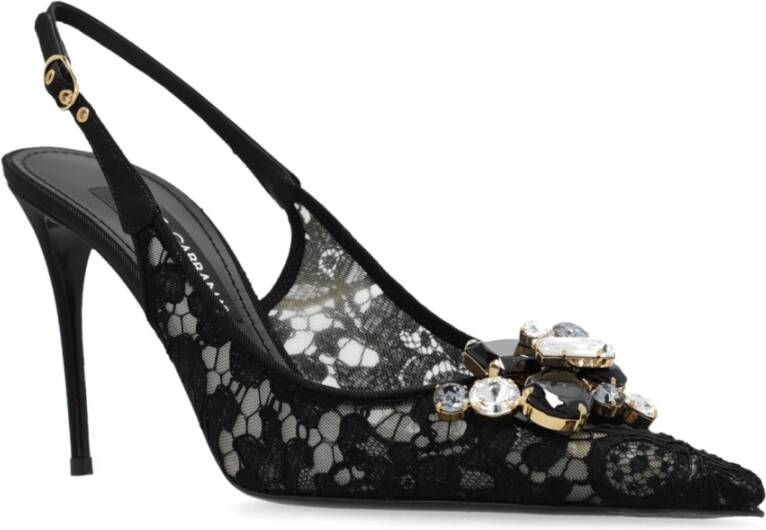 Dolce & Gabbana Hakken schoenen Lollo Black Dames