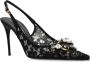 Dolce & Gabbana Hakken schoenen Lollo Black Dames - Thumbnail 4