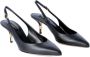 Dolce & Gabbana Hakken Slingback Sandalen voor Dames Black Dames - Thumbnail 2