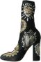 Dolce & Gabbana Hartprint Mid-Calf Laarzen Multicolor Dames - Thumbnail 5