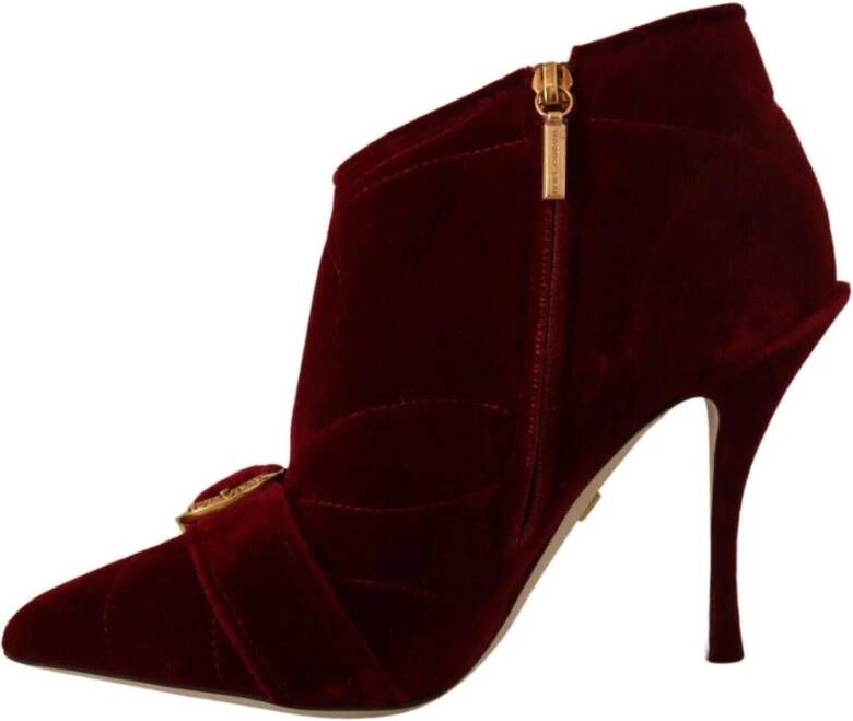 Dolce & Gabbana Heeled Boots Rood Dames