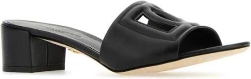 Dolce & Gabbana Heeled Mules Zwart Dames