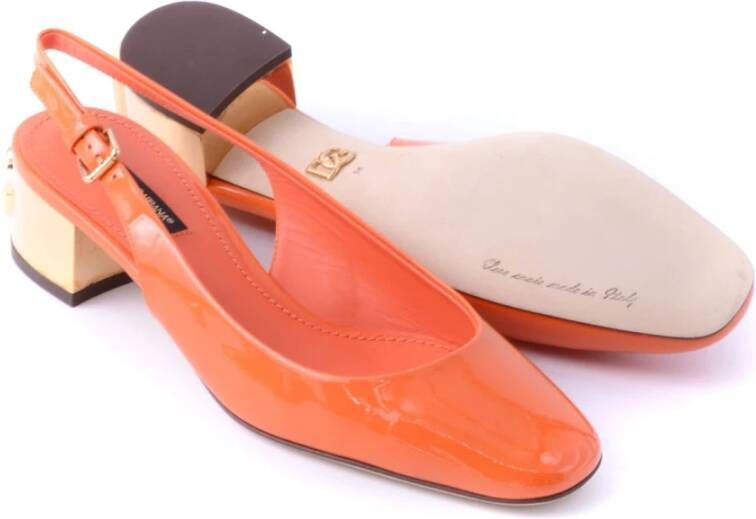 Dolce & Gabbana Heels Oranje Dames