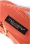 Dolce & Gabbana Logo Versierde Leren Slingback Hakken Orange Dames - Thumbnail 22