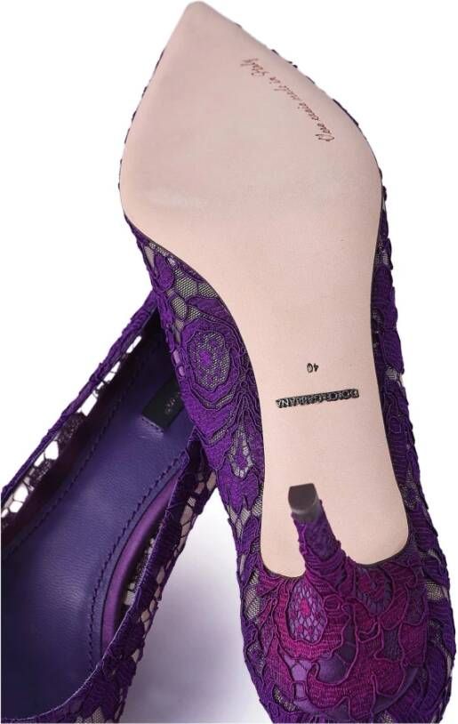 Dolce & Gabbana Heels Purple Dames