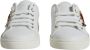 Dolce & Gabbana Leren Sneakers met Gouden Studs en Rood Fluweel Hart Borduurwerk White Dames - Thumbnail 44