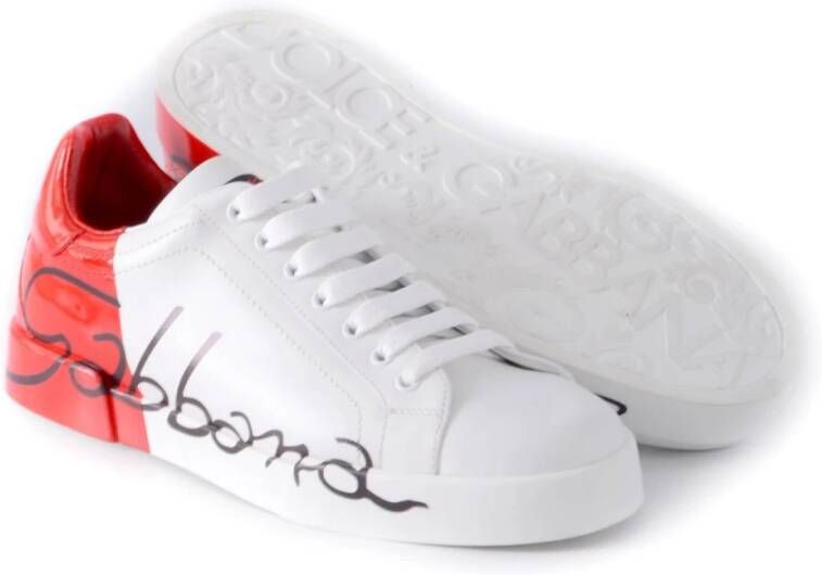 Dolce & Gabbana Heren Mode Sneakers White Heren