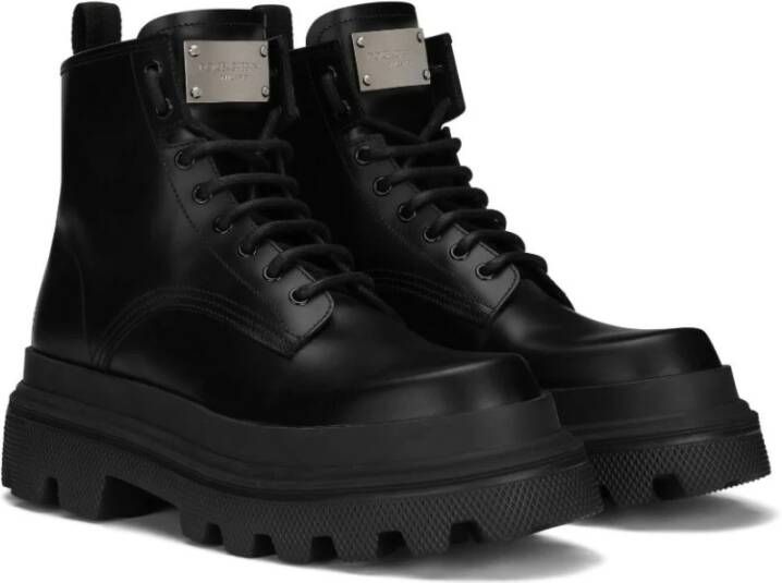 Dolce & Gabbana High Boots Zwart Heren