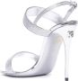 Dolce & Gabbana Zilveren Strass Hoge Hak Sandalen Gray Dames - Thumbnail 3