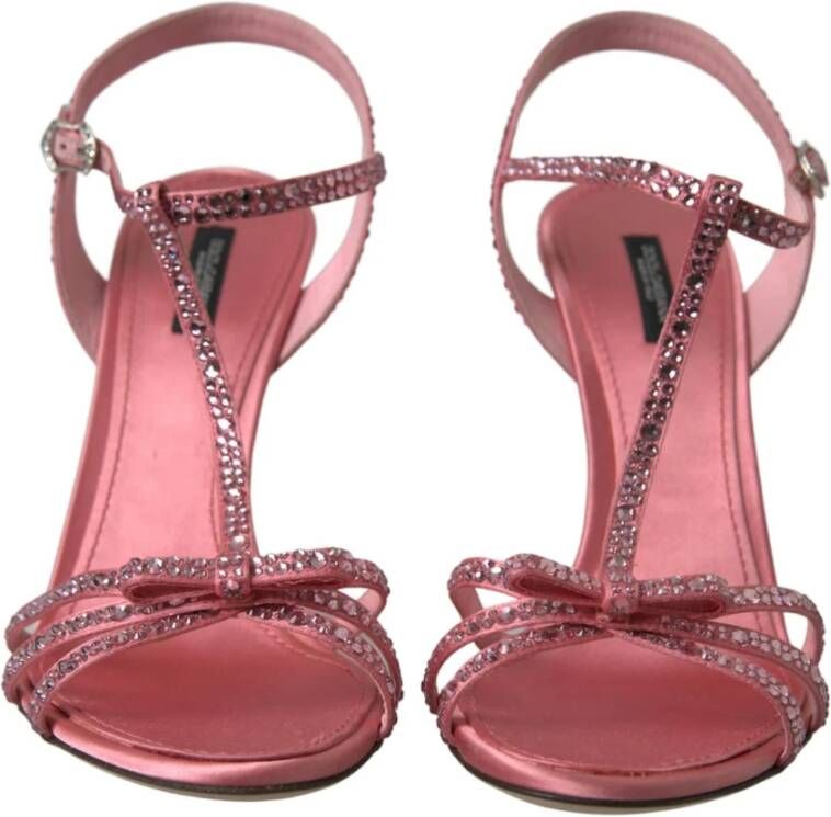 Dolce & Gabbana High Heel Sandals Pink Heren