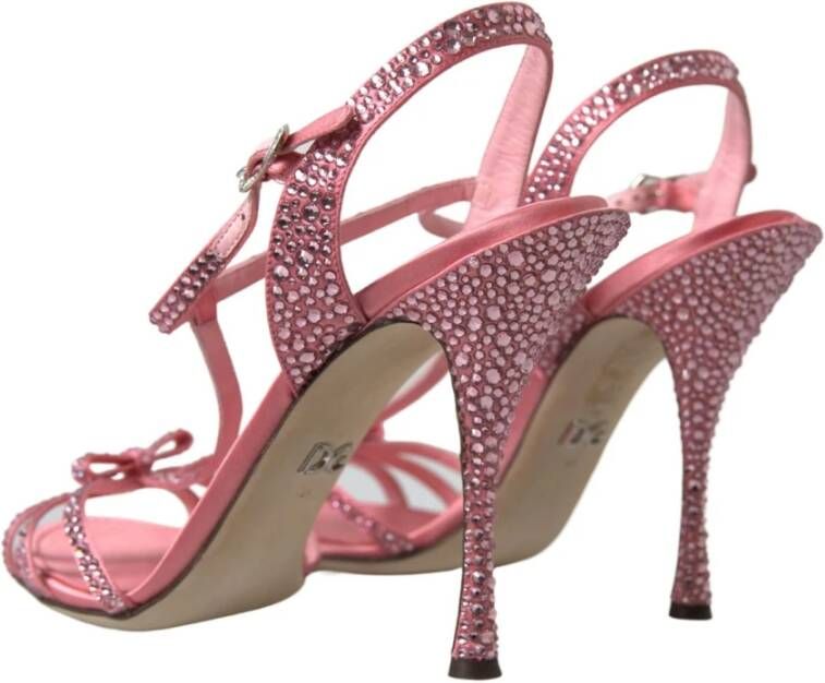 Dolce & Gabbana High Heel Sandals Pink Heren