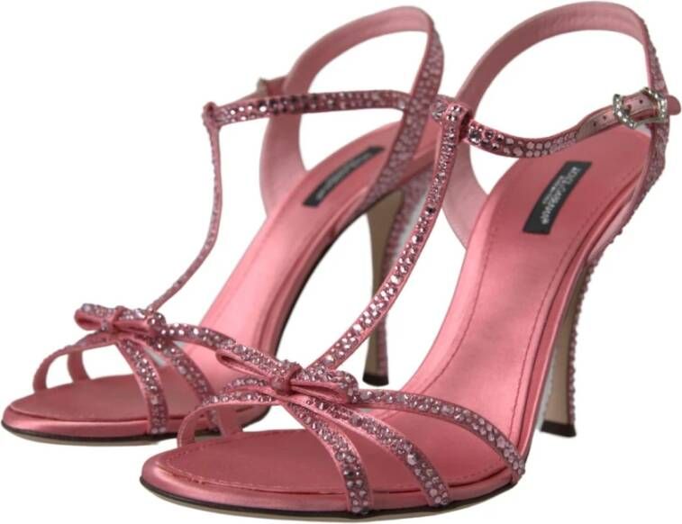 Dolce & Gabbana High Heel Sandals Pink Heren