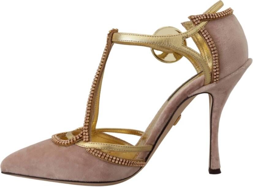 Dolce & Gabbana High Heel Sandals Roze Dames