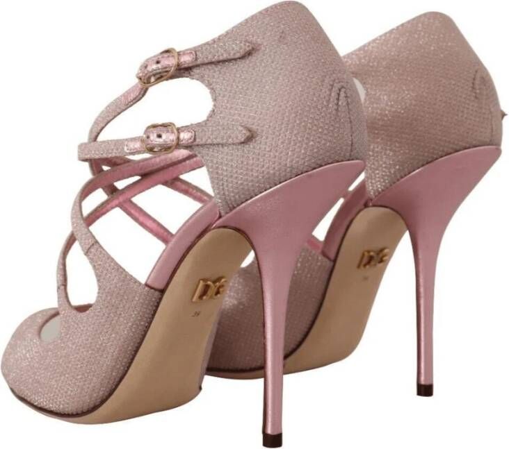 Dolce & Gabbana High Heel Sandals Roze Dames