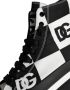 Dolce & Gabbana Hoge Top Geruite Sneakers Schoenen Black Heren - Thumbnail 8