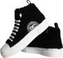 Dolce & Gabbana Hoge Top Sneaker Schoenen Zwart Wit Black Heren - Thumbnail 7