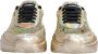 Dolce & Gabbana Iridescent Sequin Low-Top Sneakers met Rubberen Zool Yellow Heren - Thumbnail 2