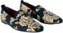 Dolce & Gabbana Jaquard Young Pope Loafers Black Heren - Thumbnail 2