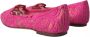 Dolce & Gabbana Kanten Ballerina Flats Roze Pink Dames - Thumbnail 2