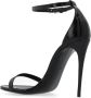 Dolce & Gabbana Zwarte Patentleren Hoge Hak Sandalen Black Dames - Thumbnail 10