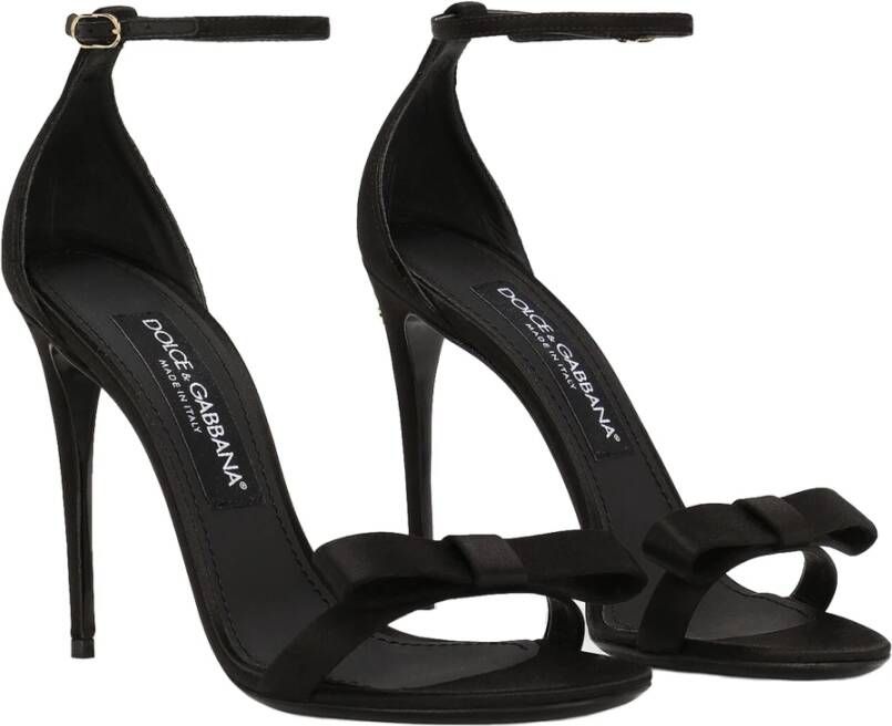 Dolce & Gabbana Keira Raso Sandalen Black Dames