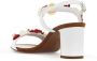 Dolce & Gabbana Koraal Schelp Hoge Hak Sandalen White Dames - Thumbnail 3