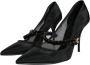 Dolce & Gabbana Kristal Mesh Mary Jane Pumps Black Dames - Thumbnail 9