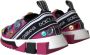 Dolce & Gabbana Kristal Sorrento Sneakers Pink Dames - Thumbnail 4