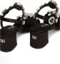 Dolce & Gabbana Kristal Zwarte Sandaal Black Dames - Thumbnail 4