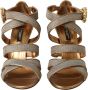 Dolce & Gabbana Kristalband Hakken Sandalen Schoenen Yellow Dames - Thumbnail 2