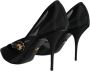 Dolce & Gabbana Kristalhak Mary Jane Pumps Black Dames - Thumbnail 4