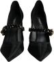 Dolce & Gabbana Kristalhak Mary Jane Pumps Black Dames - Thumbnail 2