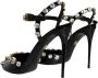 Dolce & Gabbana Kristalversierde enkelband sandalen Black Dames - Thumbnail 4