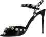 Dolce & Gabbana Kristalversierde enkelband sandalen Black Dames - Thumbnail 5