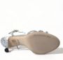 Dolce & Gabbana Kristalversierde hak sandalen Gray Dames - Thumbnail 7