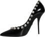 Dolce & Gabbana Kristalversierde hoge hakken pumps Black Dames - Thumbnail 5