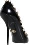 Dolce & Gabbana Kristalversierde hoge hakken pumps Black Dames - Thumbnail 6