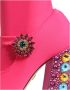 Dolce & Gabbana Kristalversierde hoge laarzen Pink Dames - Thumbnail 6