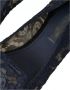 Dolce & Gabbana Kristalversierde Kant Platte Schoenen Blue Dames - Thumbnail 6