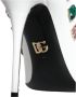 Dolce & Gabbana Kristalversierde Leren Hoge Hakken Pumps White Dames - Thumbnail 6