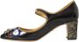 Dolce & Gabbana Koningin van Harten Kristal Mary Jane Pumps Multicolor Dames - Thumbnail 11